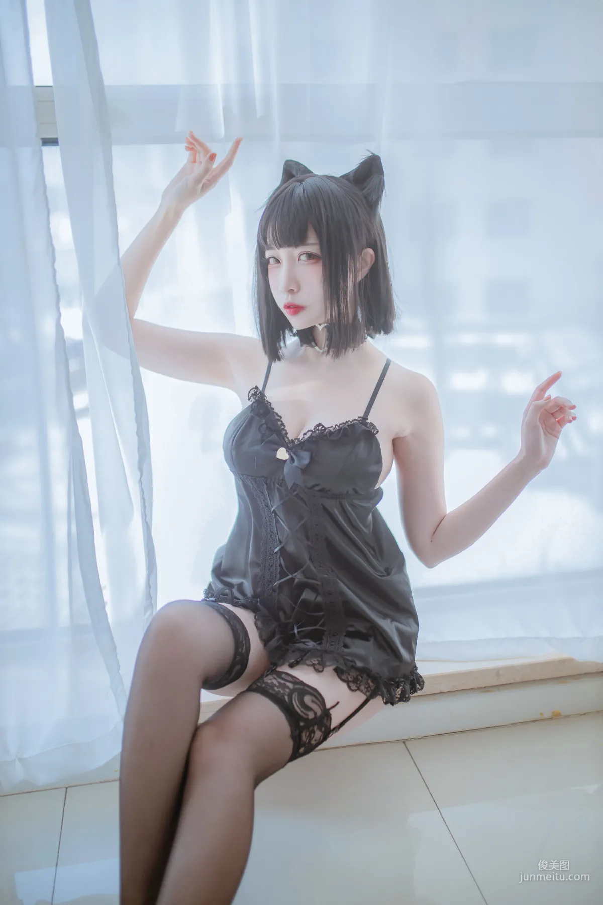 《私房双人猫耳》 [喵糖映画] VOL.128 写真集1