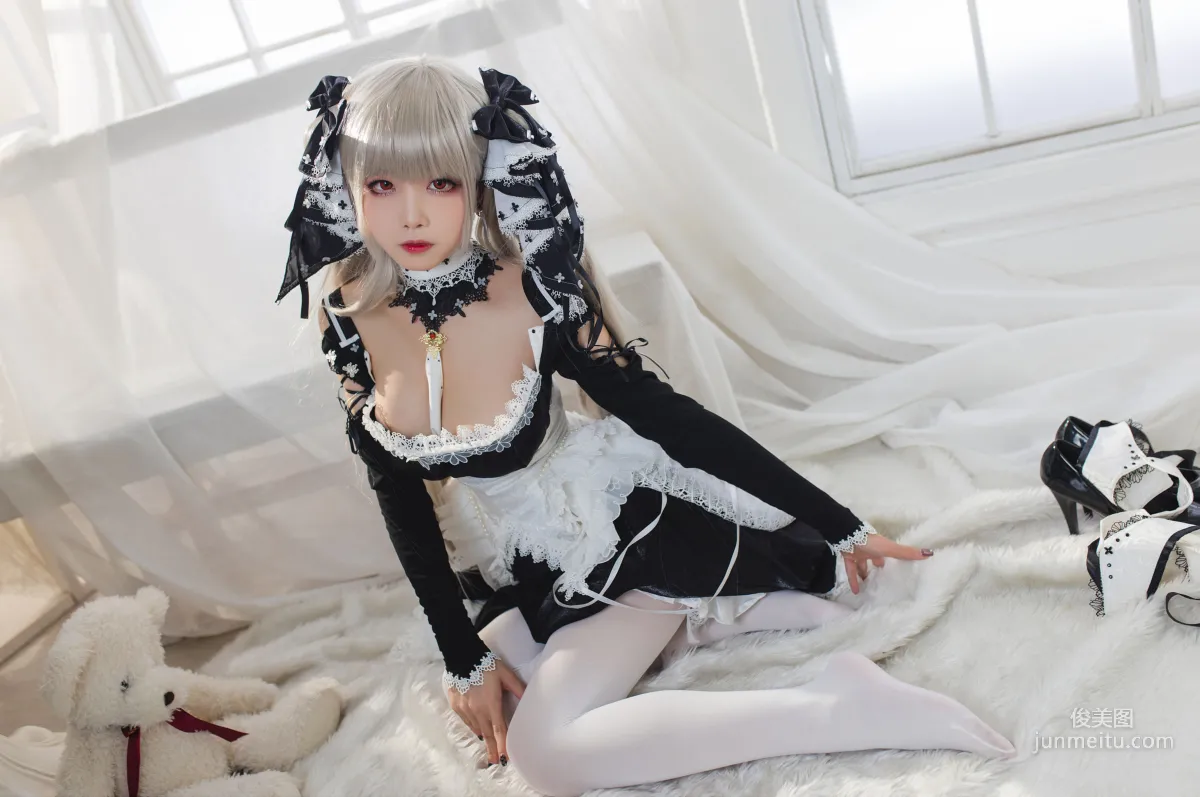Black Witch Maid [Miaotang Yinghua] VOL.127 Photo Set photo 6