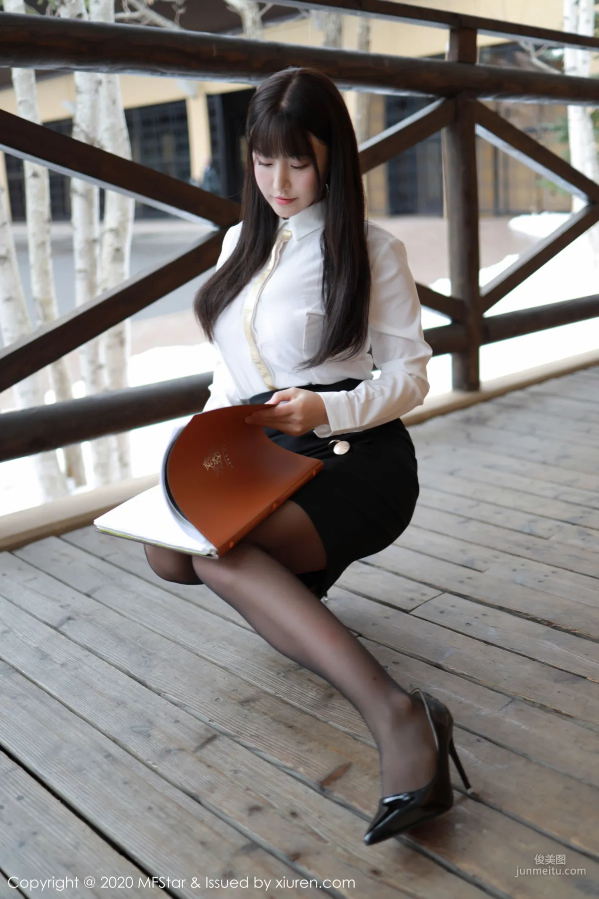 Zhu Ke'er Flower "Transforming into a Hotel Room Manager~" [MFStar] Vol.267 Photo Set photo 17