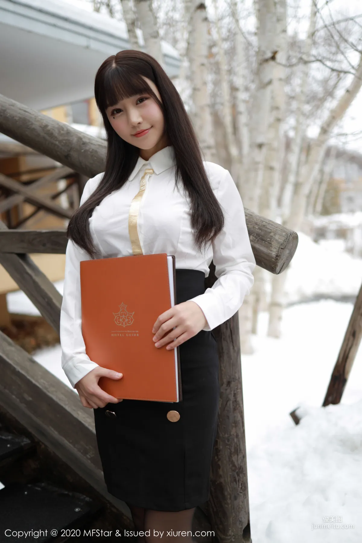 Zhu Ke'er Flower "Transforming into a Hotel Room Manager~" [MFStar] Vol.267 Photo Set photo 5