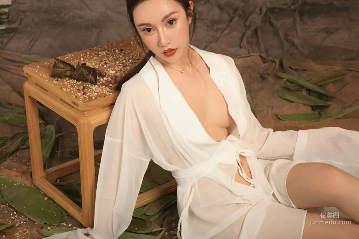 Jin Lu & Angela Chuchu, Zongzi Night Thoughts [Ugirls] T041 Photo Set photo 26