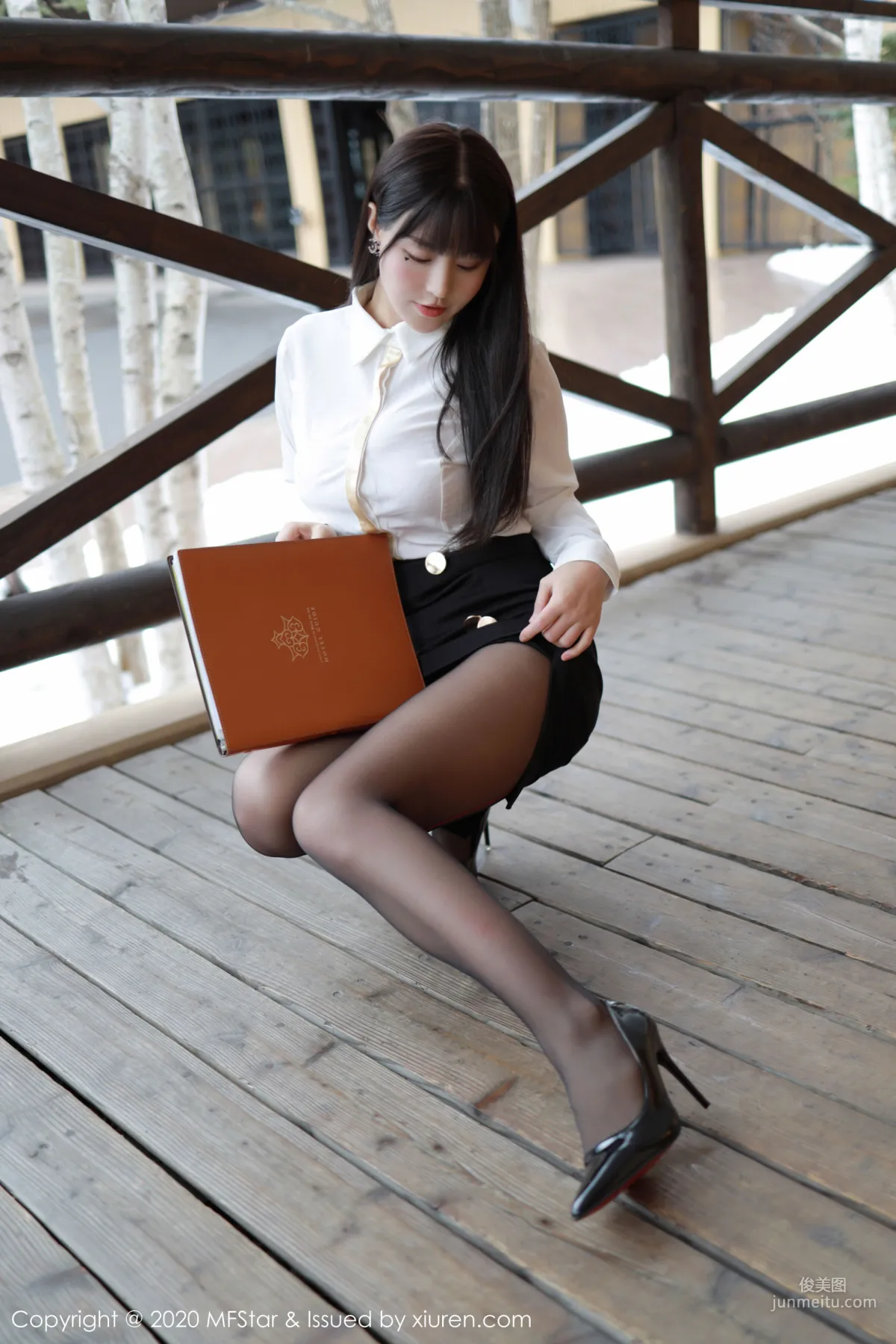 Zhu Ke'er Flower "Transforming into a Hotel Room Manager~" [MFStar] Vol.267 Photo Set photo 19