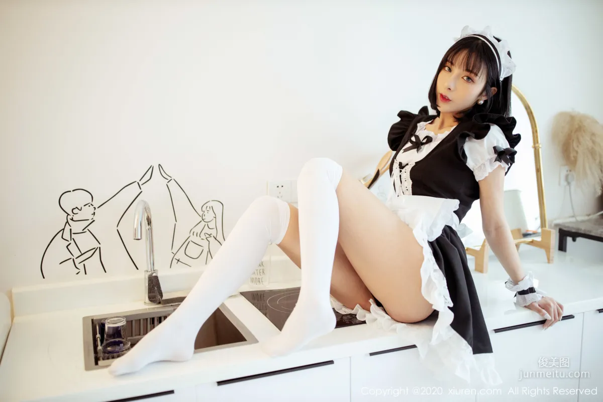 Chen Xiaomiao 'Seductive Maid' [XiuRen] No.2008 Photo Set photo 6