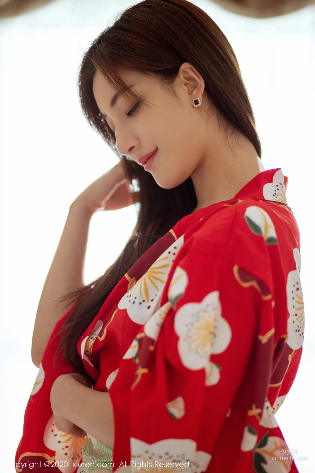 Lin Wenwen yooki, Kimono Black Stockings Theme Series [XiuRen] No.2015 Photo Set photo 15