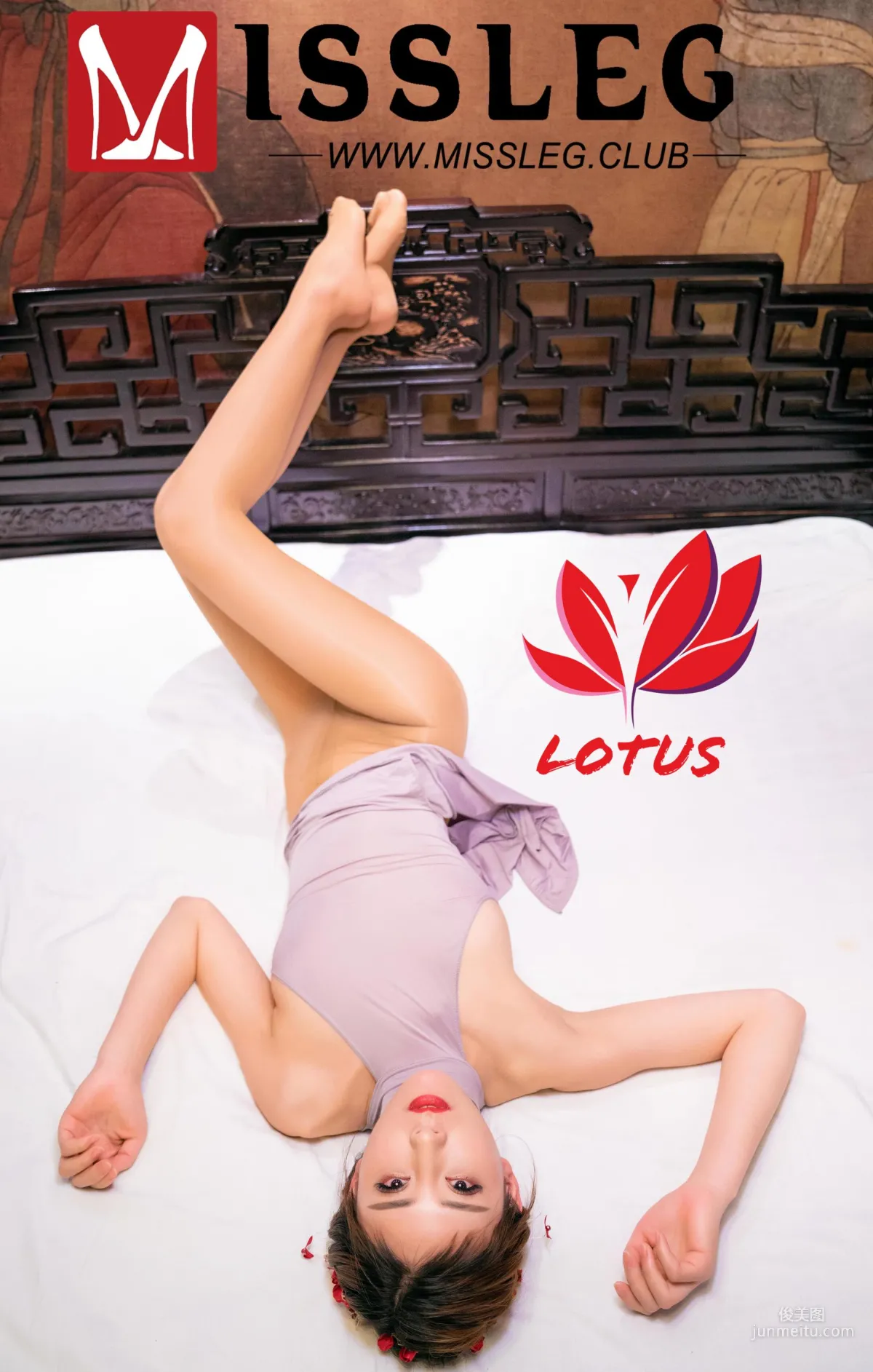 Xi Xi (Mo Xiaoxi) 'New Year's Double Yolks' [MissLeg] M001 Photo Set photo 21
