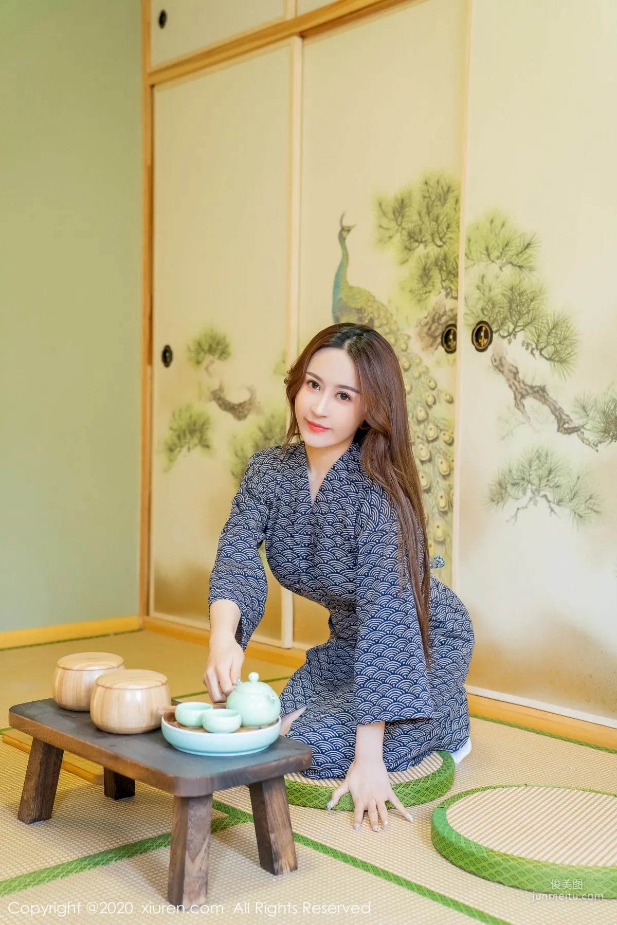 Zhou Jingkong, Kimono Beauty [XiuRen] No.2002 Photo Set photo 6
