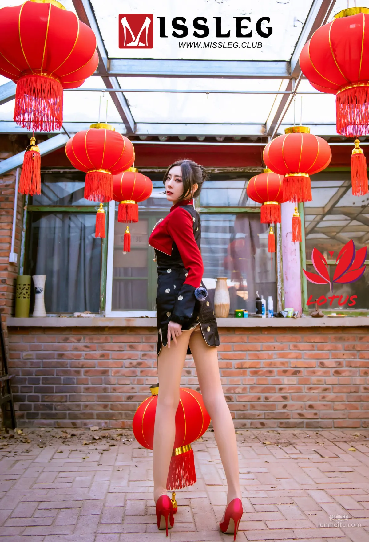 Xi Xi (Mo Xiaoxi), Painting Academy New Year Solo [MissLeg] M004 Photo Set photo 48