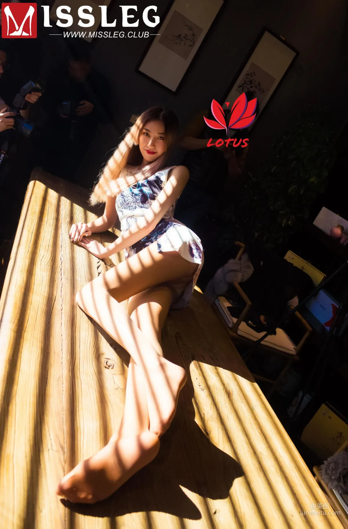 Xin Yu, Qipao Beauty + Camisole Dudou [MissLeg] M008 Photo Set photo 51