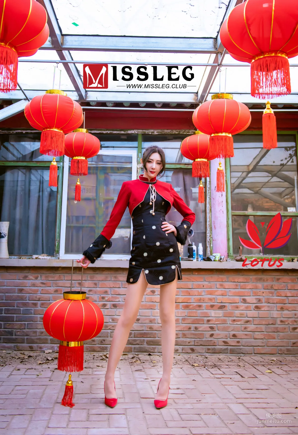 Xi Xi (Mo Xiaoxi), Painting Academy New Year Solo [MissLeg] M004 Photo Set photo 43