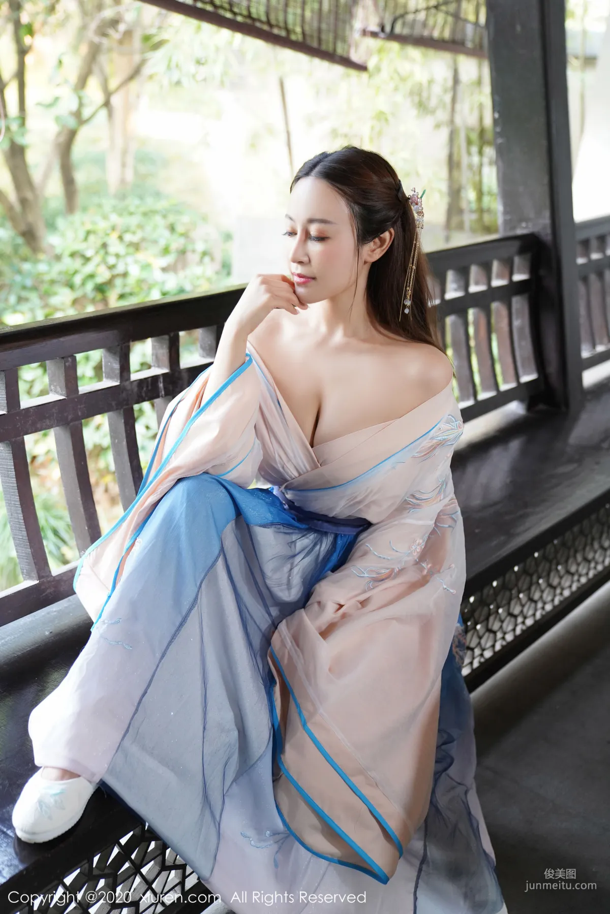Zhou Jingkong, Ancient Costume Beauty [XiuRen] No.1983 Photo Set photo 14