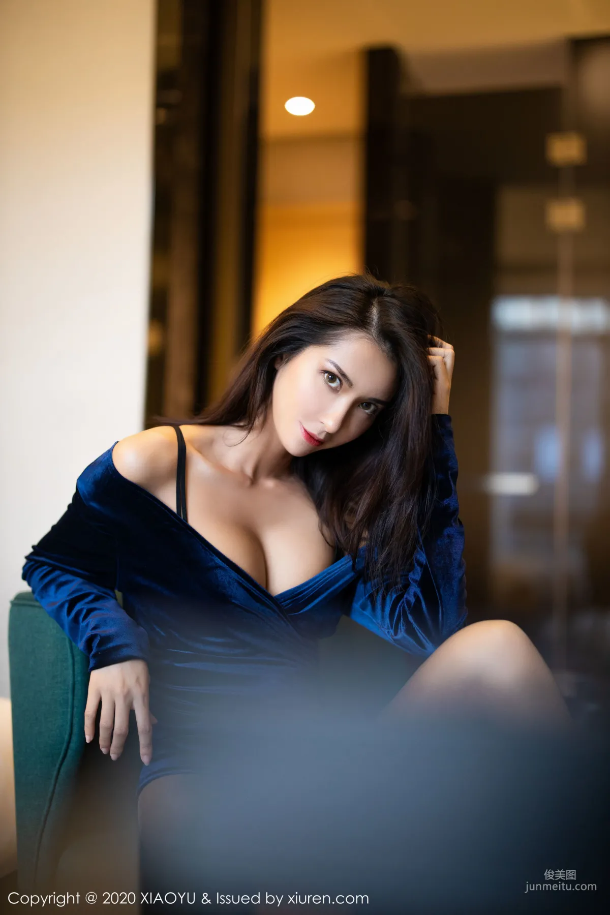 Chen Liangling Carry, Blue Enchantress [XIAOYU] Vol.250 Photo Set photo 48