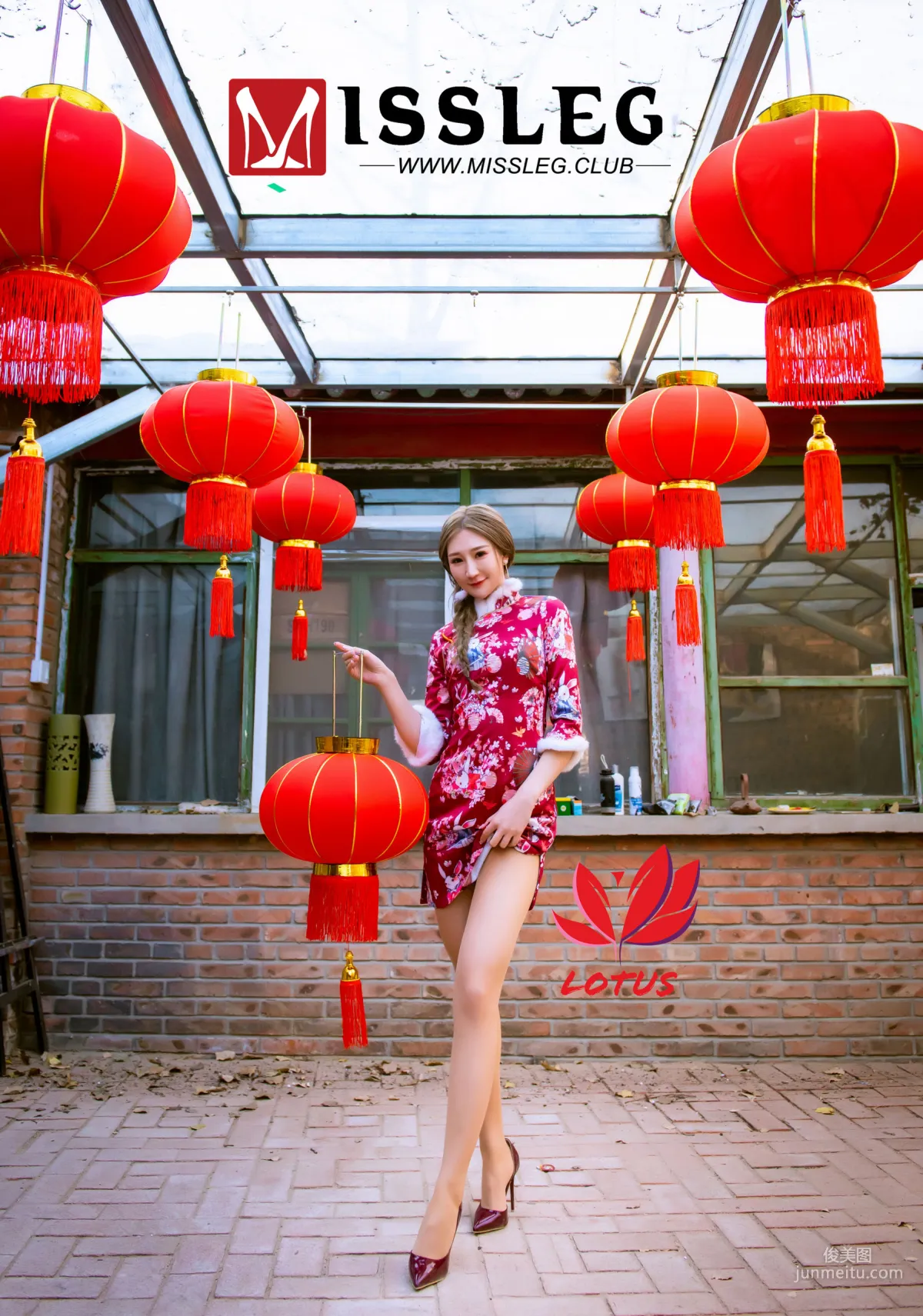 Xuan Zi Art Academy New Year Solo [MissLeg] M005 Photo Set photo 38