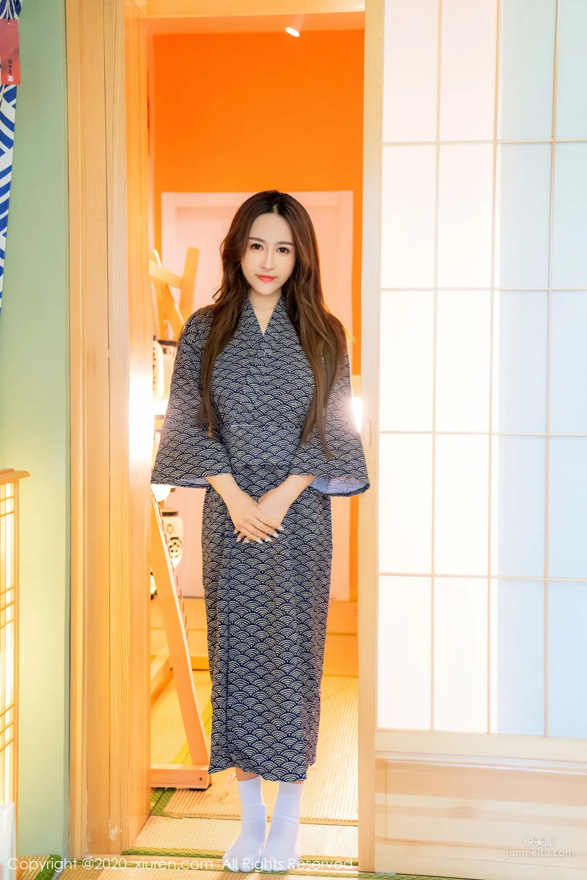 Zhou Jingkong, Kimono Beauty [XiuRen] No.2002 Photo Set photo 2