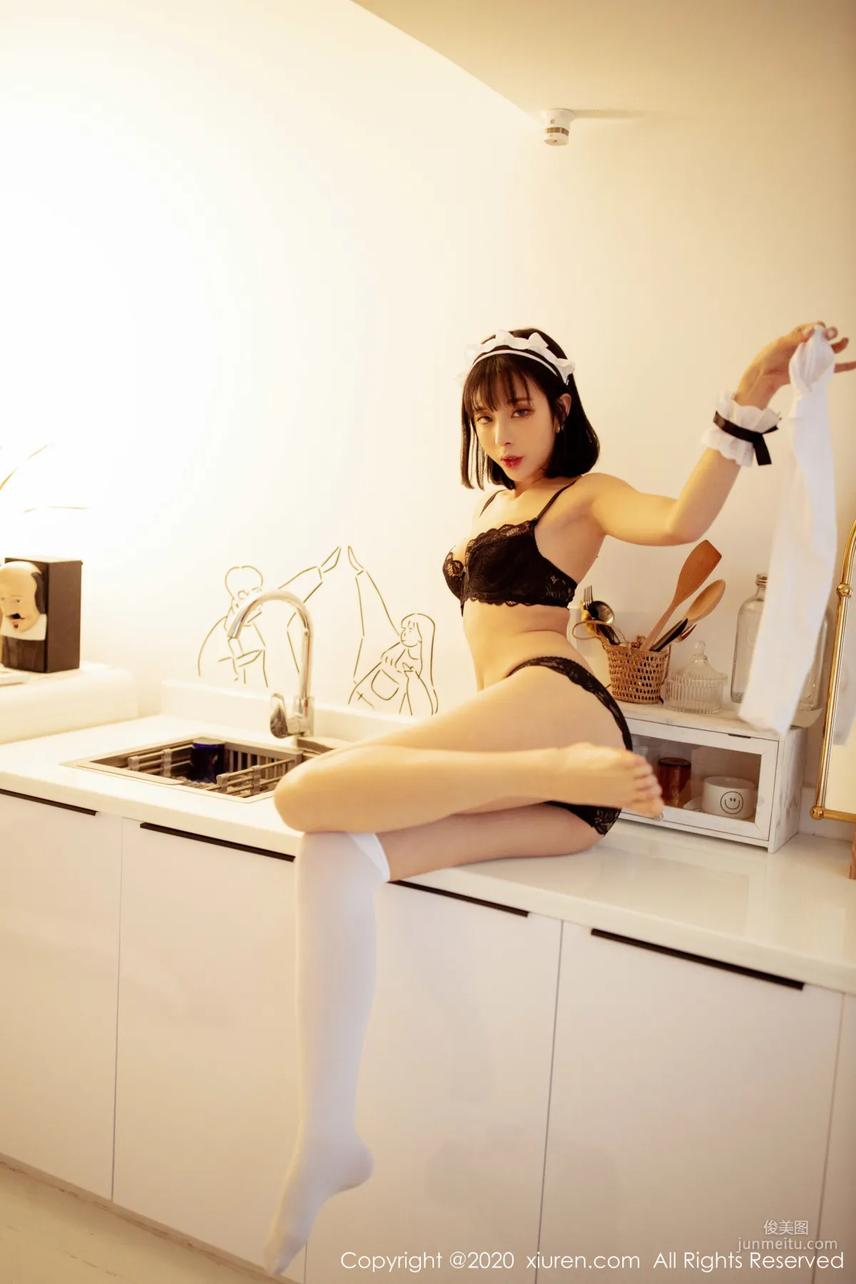 Chen Xiaomiao 'Seductive Maid' [XiuRen] No.2008 Photo Set photo 48