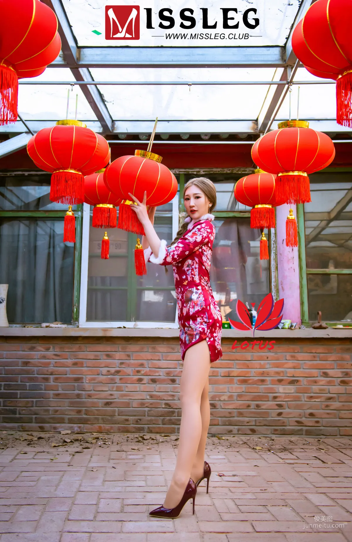 Xuan Zi Art Academy New Year Solo [MissLeg] M005 Photo Set photo 41