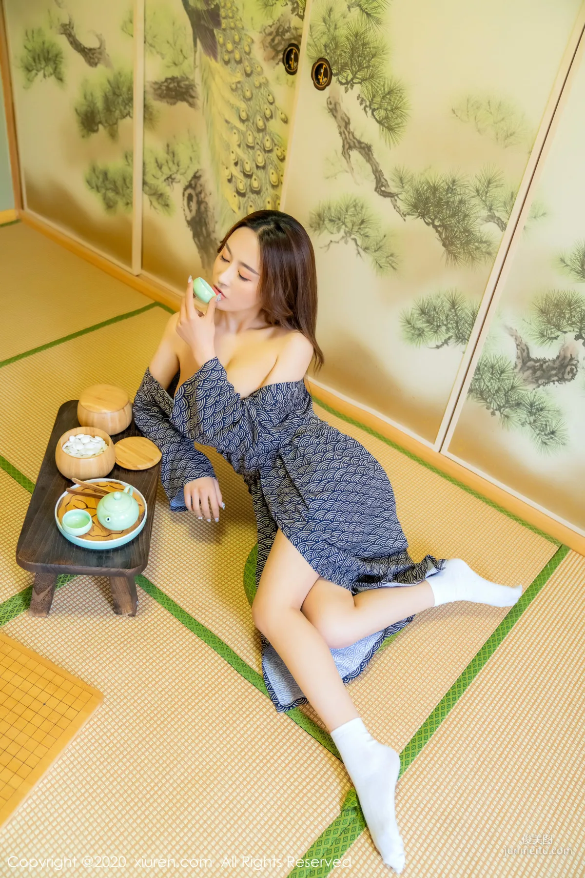 Zhou Jingkong, Kimono Beauty [XiuRen] No.2002 Photo Set photo 14