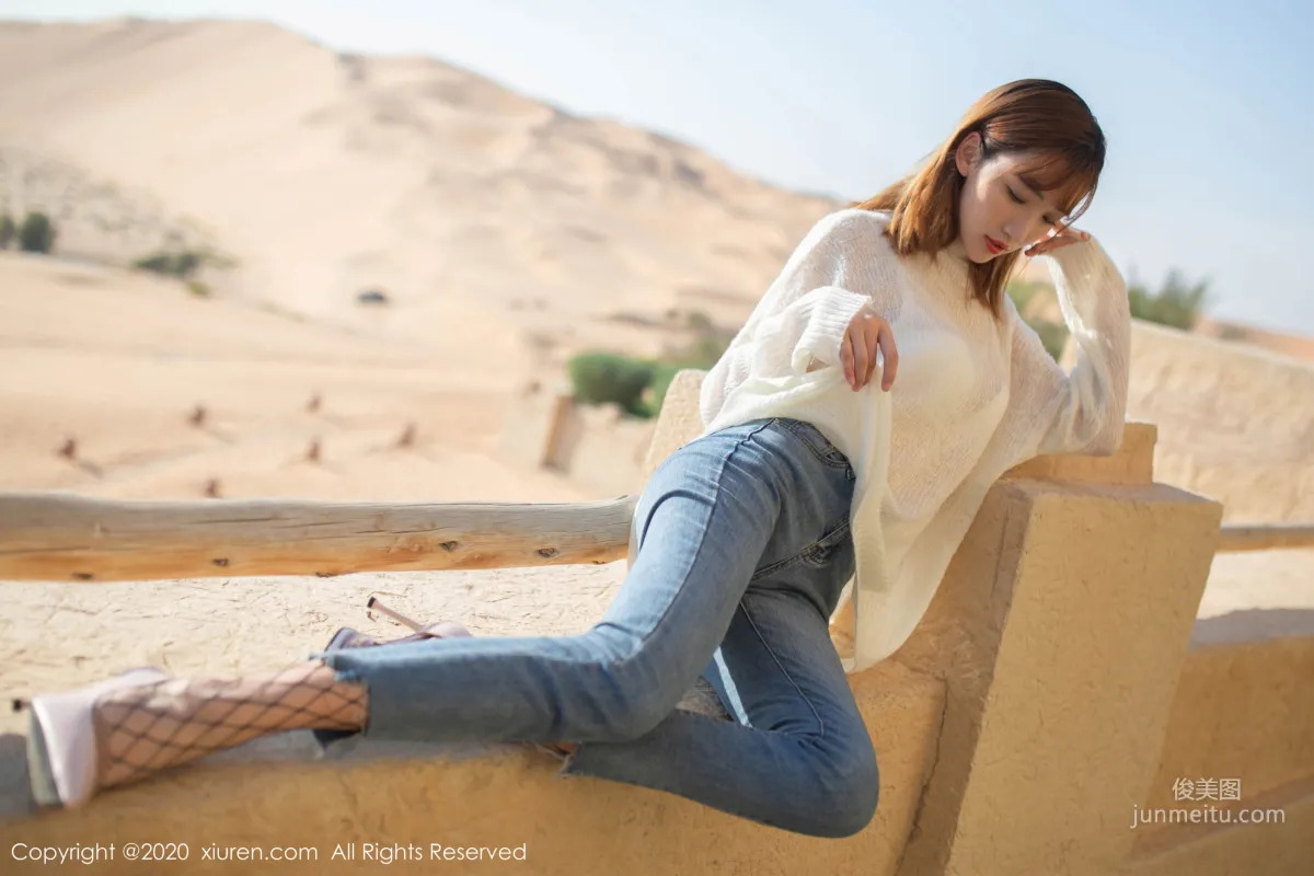 Lu Xuanxuan, A Splendid Temptation Staged in a Foreign Desert, [XiuRen] No.1988, Photo Set photo 12