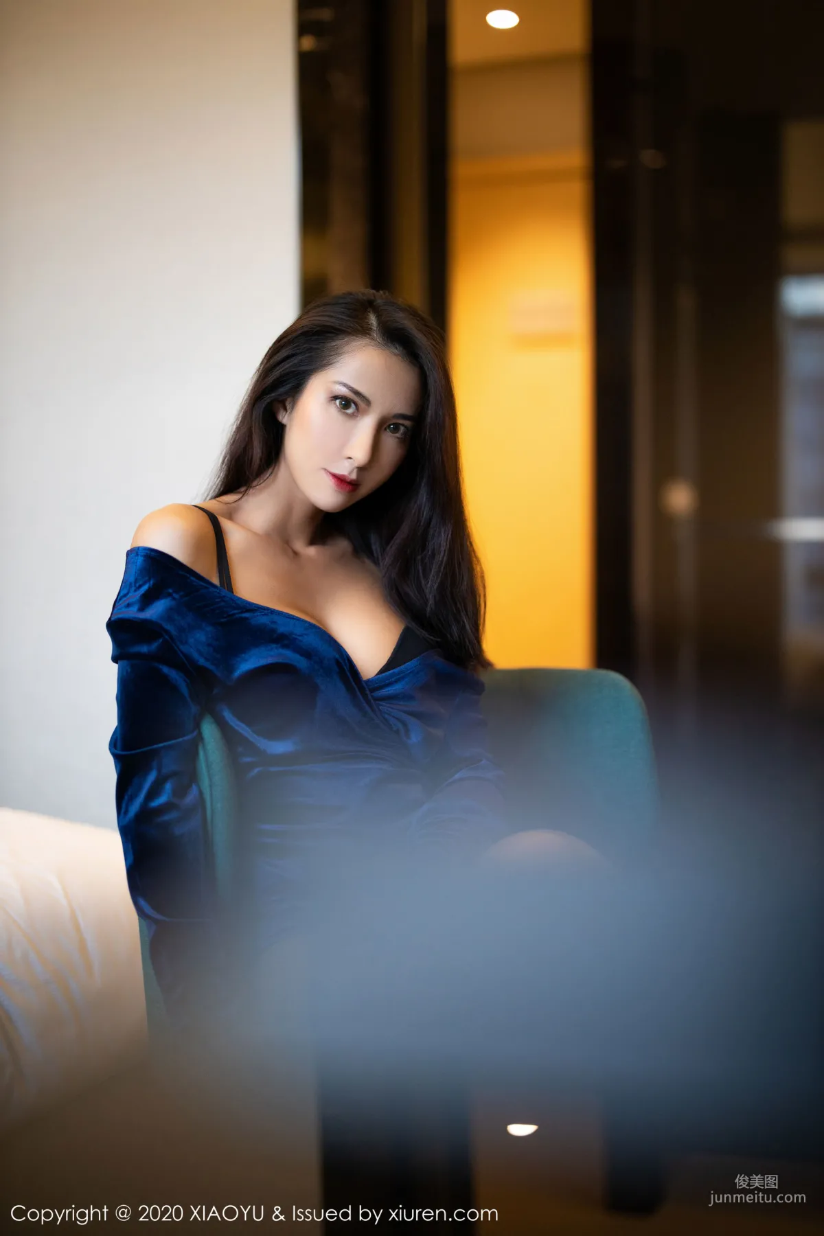 Chen Liangling Carry, Blue Enchantress [XIAOYU] Vol.250 Photo Set photo 49