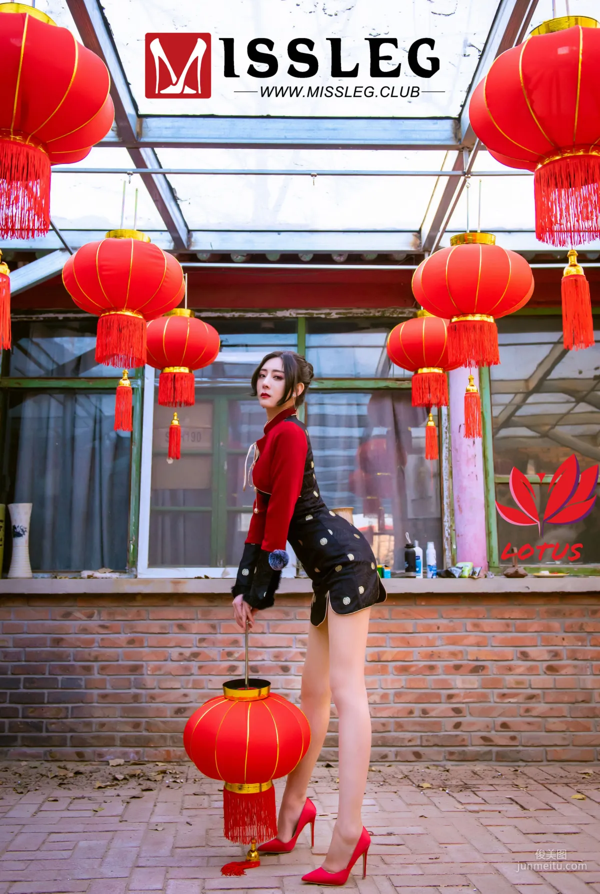 Xi Xi (Mo Xiaoxi), Painting Academy New Year Solo [MissLeg] M004 Photo Set photo 45