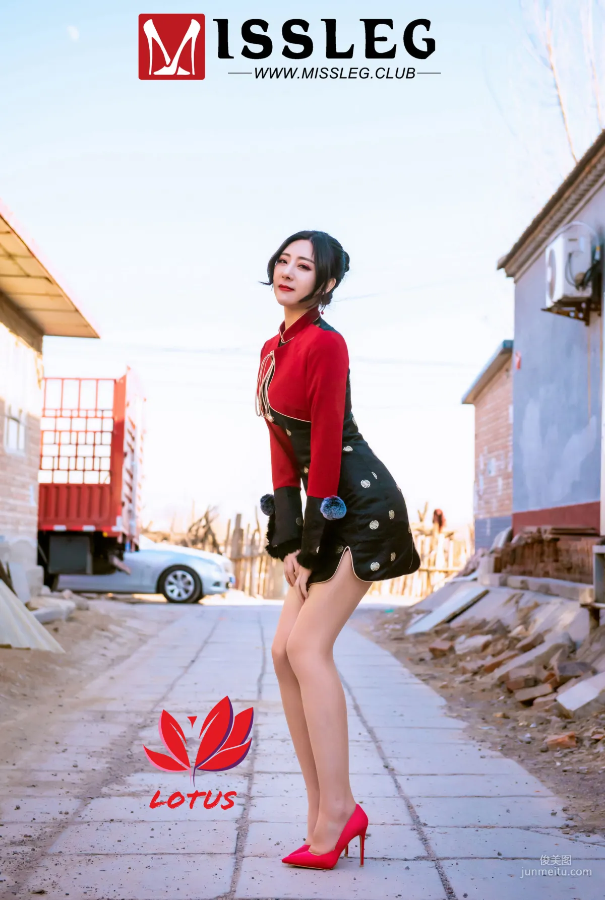 Xi Xi (Mo Xiaoxi), Painting Academy New Year Solo [MissLeg] M004 Photo Set photo 36