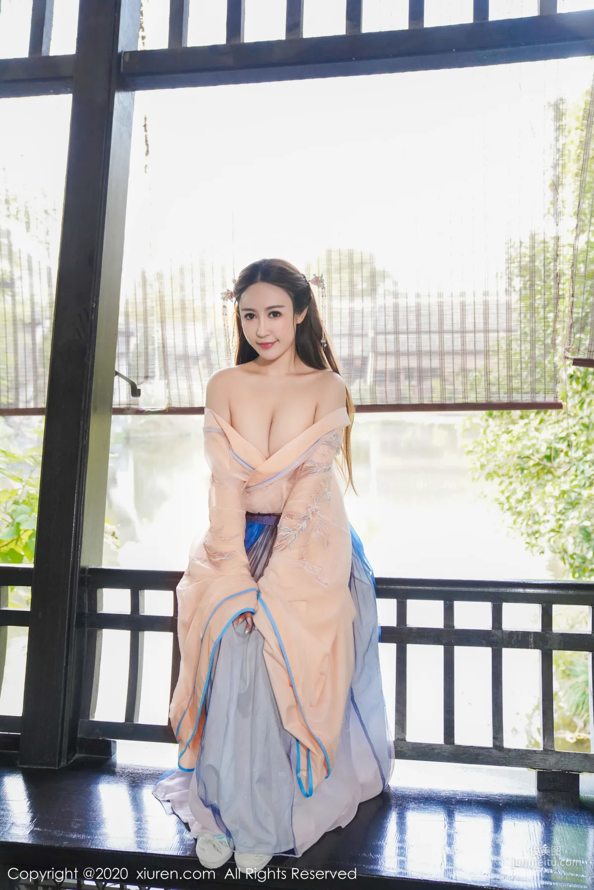 Zhou Jingkong, Ancient Costume Beauty [XiuRen] No.1983 Photo Set photo 41