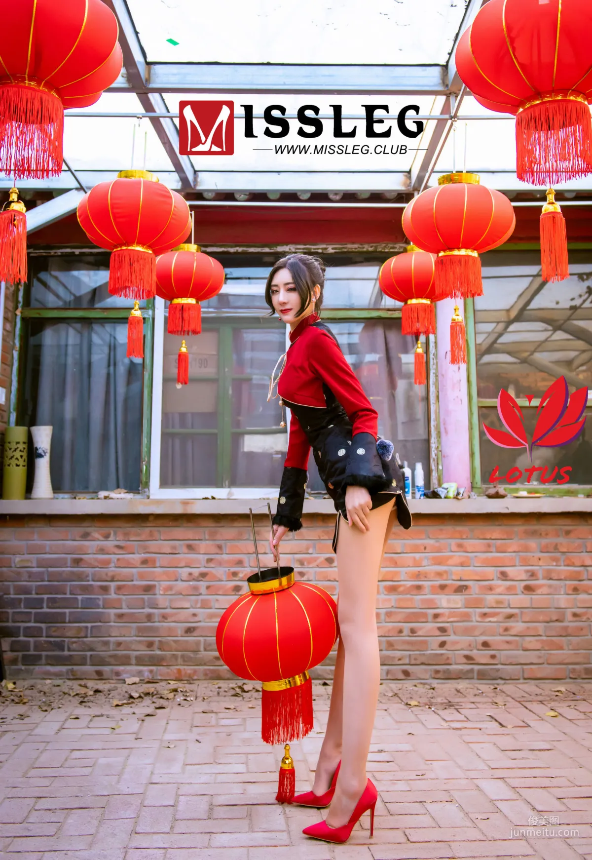 Xi Xi (Mo Xiaoxi), Painting Academy New Year Solo [MissLeg] M004 Photo Set photo 47