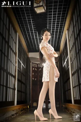 [麗櫃貴足LiGui] Model Amily《民國旗袍絲足》上下全集 美腿玉足寫真圖片