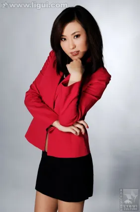Model CoCo《職業裝下的高跟魅力風姿》 [麗櫃LiGui] 美腿玉足寫真圖片