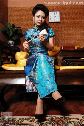 Model 冰清《東方少婦掙紮中的捆綁》 [麗櫃美束LiGui] 絲足寫真圖片