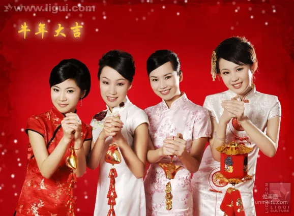 [麗櫃LiGui] 《麗櫃模特這裡給您拜年了》 新年特刊絲足寫真圖片