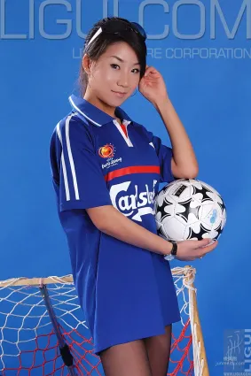 [麗櫃LiGui] Model 默默《足球寶貝》絲足寫真集圖片