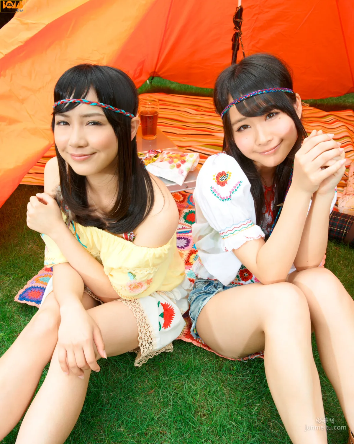 [Bomb.TV] 2012年07月号 奧仲麻琴、増井みお 寫真集 2