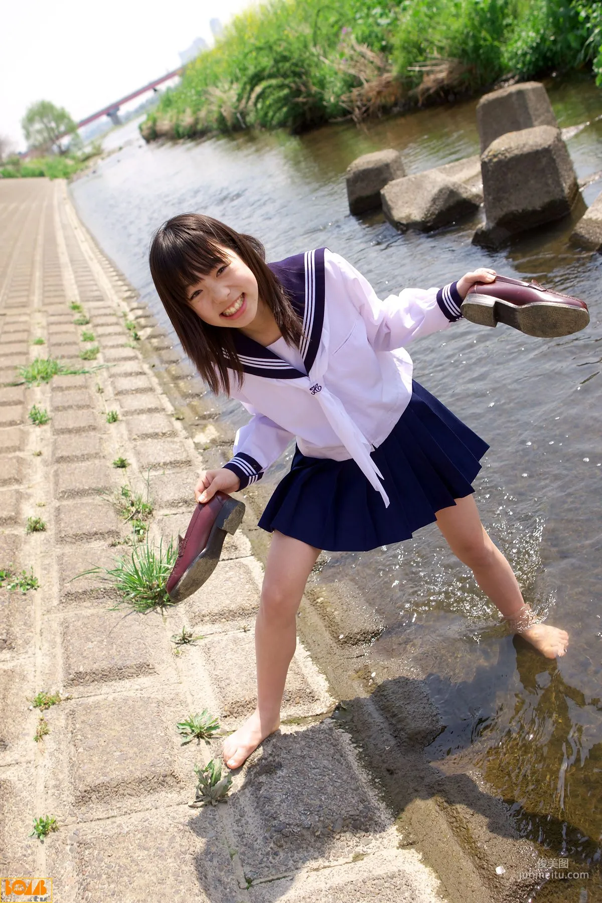 [Bomb.TV] 2008年09月刊 新実菜々子 Nanako Niimi 寫真集 8