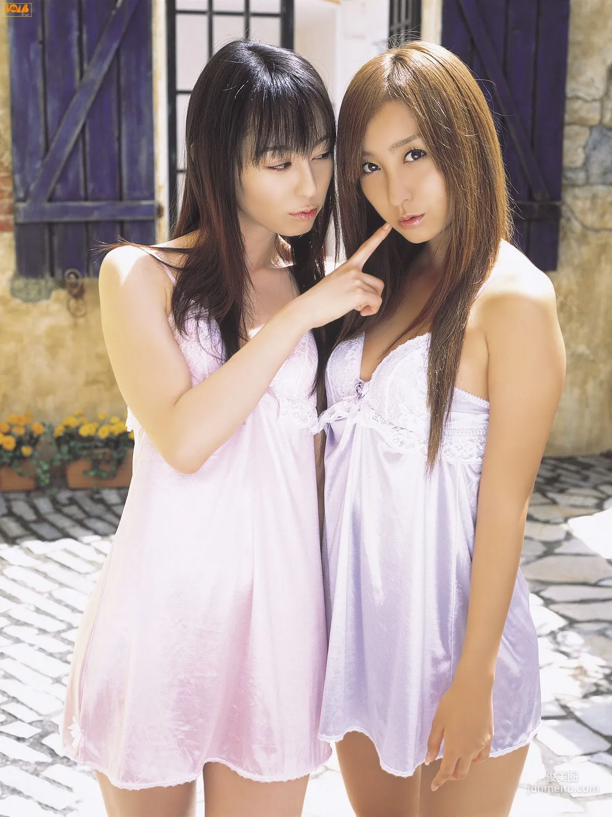 [Bomb.TV] 2007年10月刊 秋山莉奈 & 木口亜矢 寫真集 76