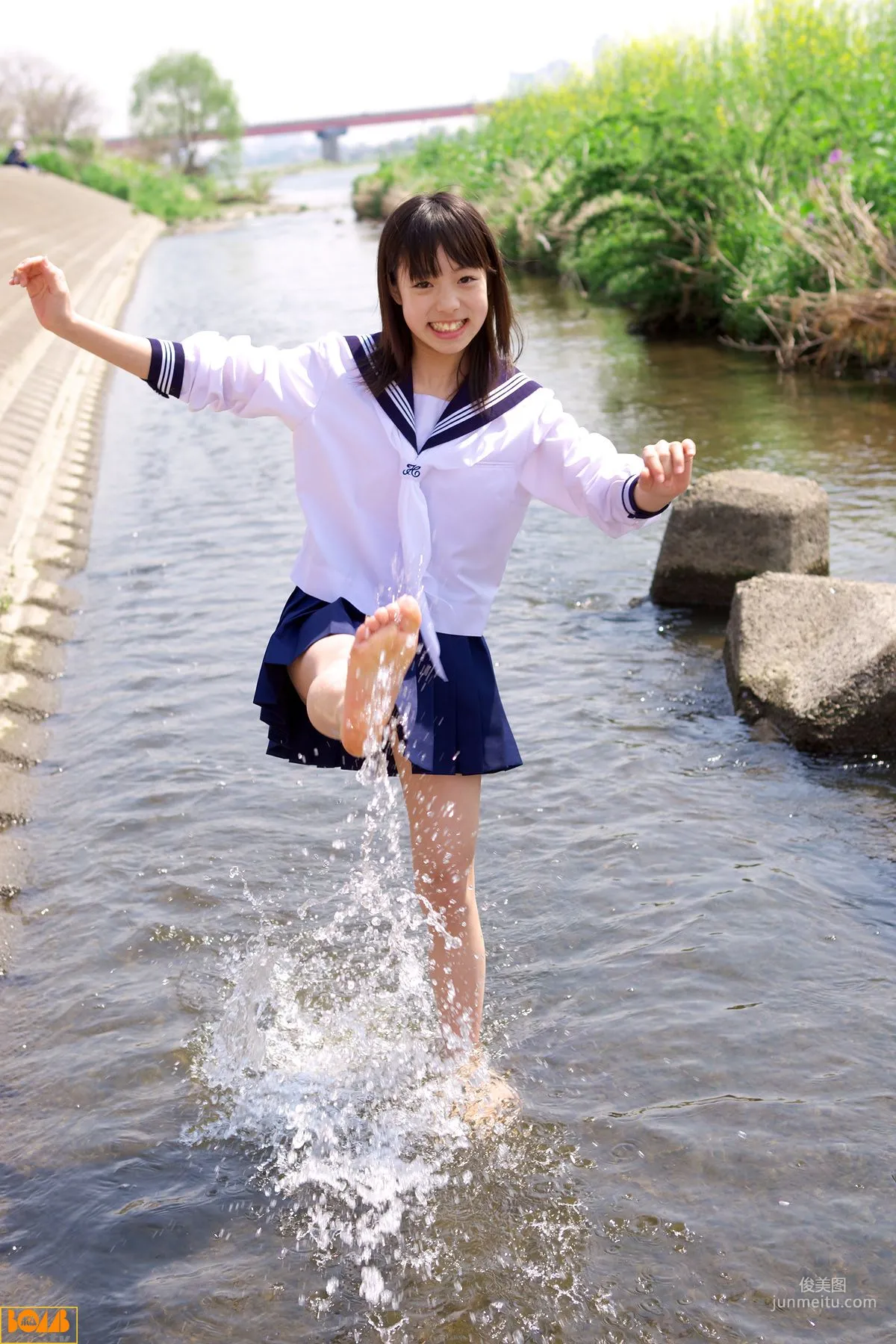 [Bomb.TV] 2008年09月刊 新実菜々子 Nanako Niimi 寫真集 17