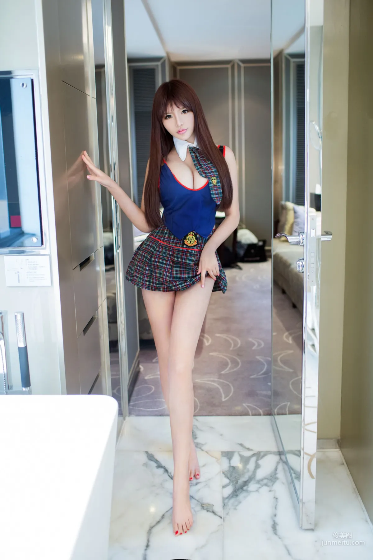 Wang Yimeng Baby Face and Big Bust, Tall and Slender [TuiGirl] No.038 Photo Set photo 1