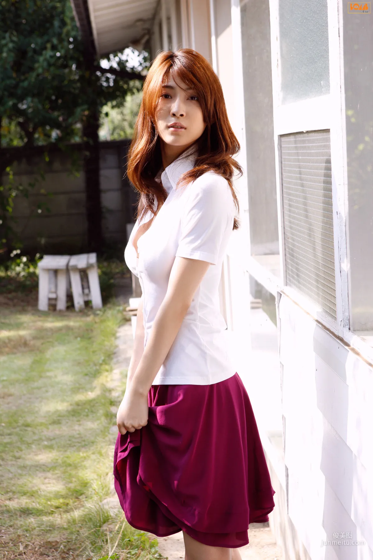 [Bomb.TV] 2011年06月号 Mamoru Asana 護あさな/河野麻奈 写真集17
