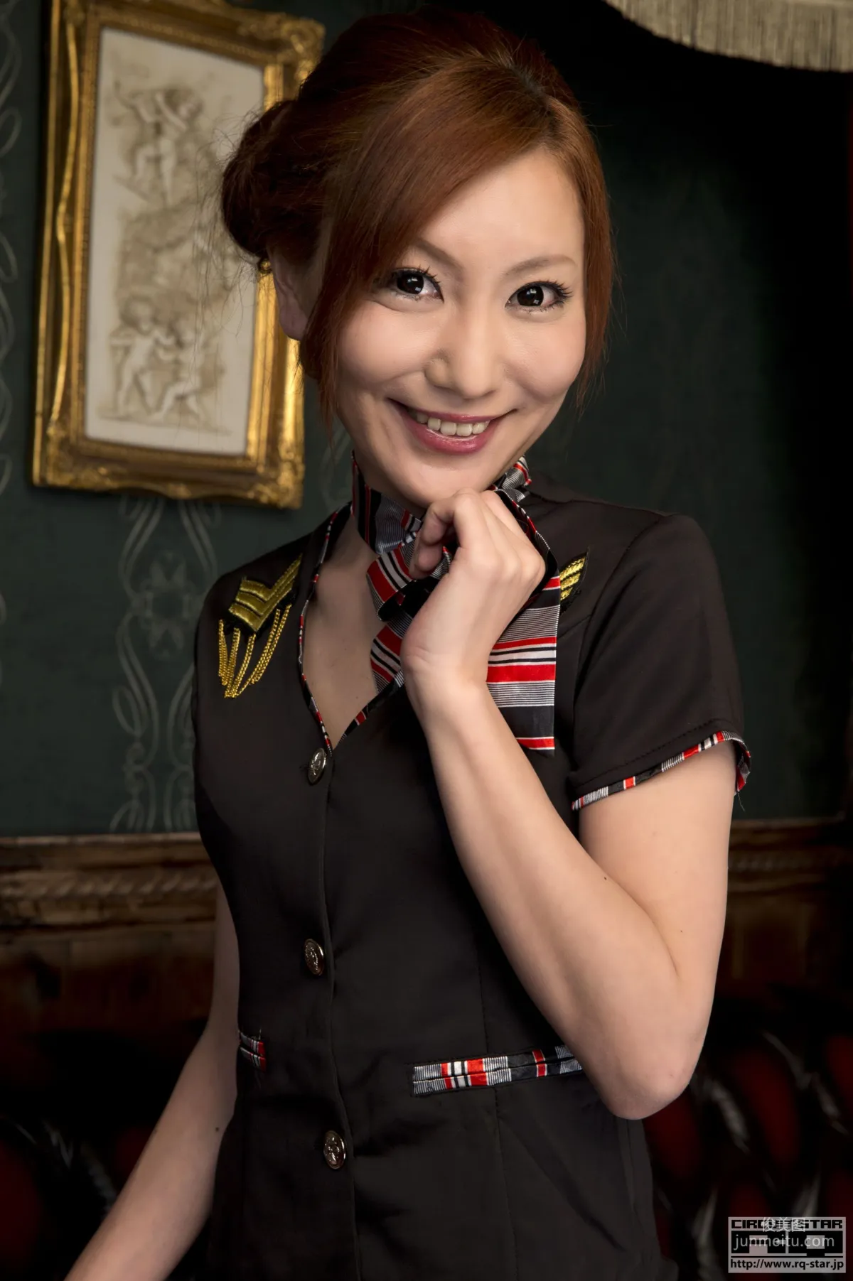 [RQ-STAR] NO.01016 Lina りな Cabin Attendant 空姐制服 寫真集 50