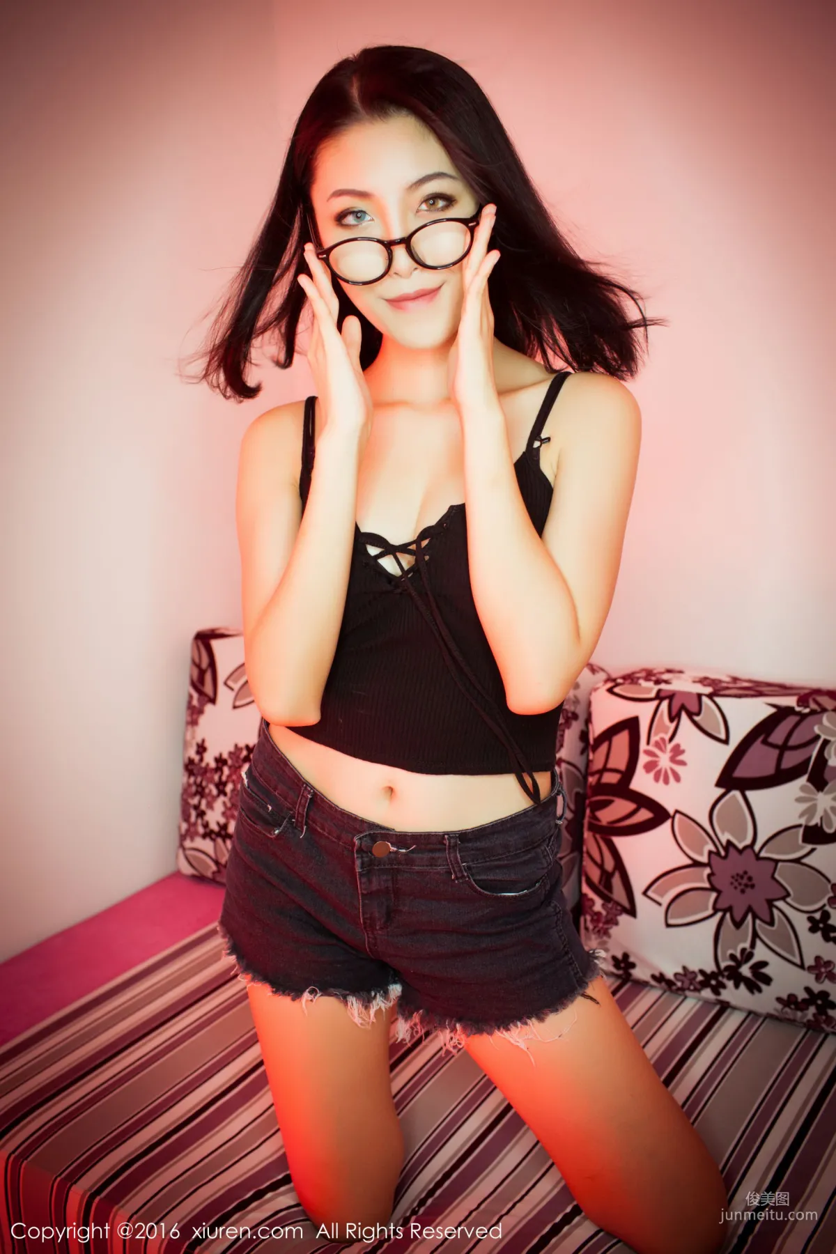BOBO_xk (Li Qianyao), Hot Pants + Lingerie Series [XiuRen] No.617 Photo Set photo 18