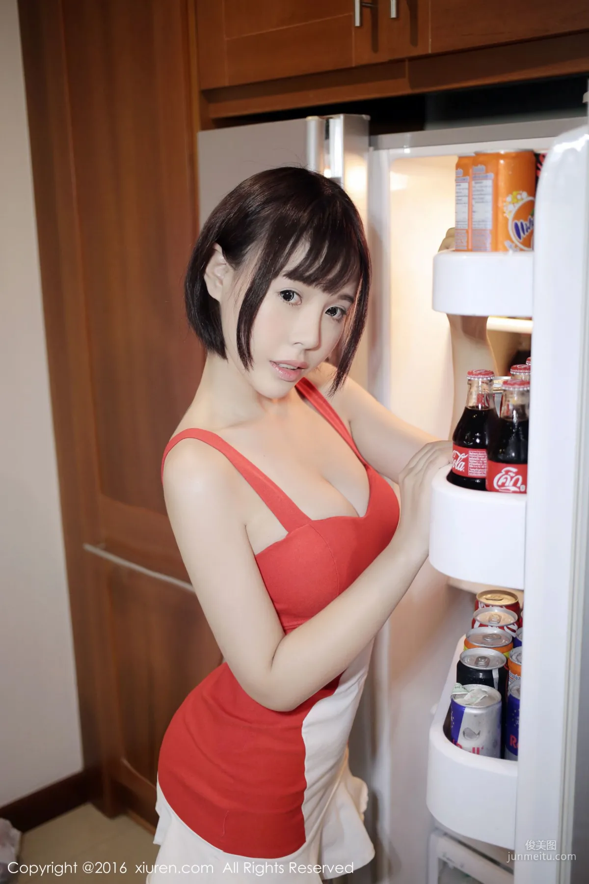 Evelyn Ai Li, Little Red Dress [XiuRen] No.665 Photo Set photo 5