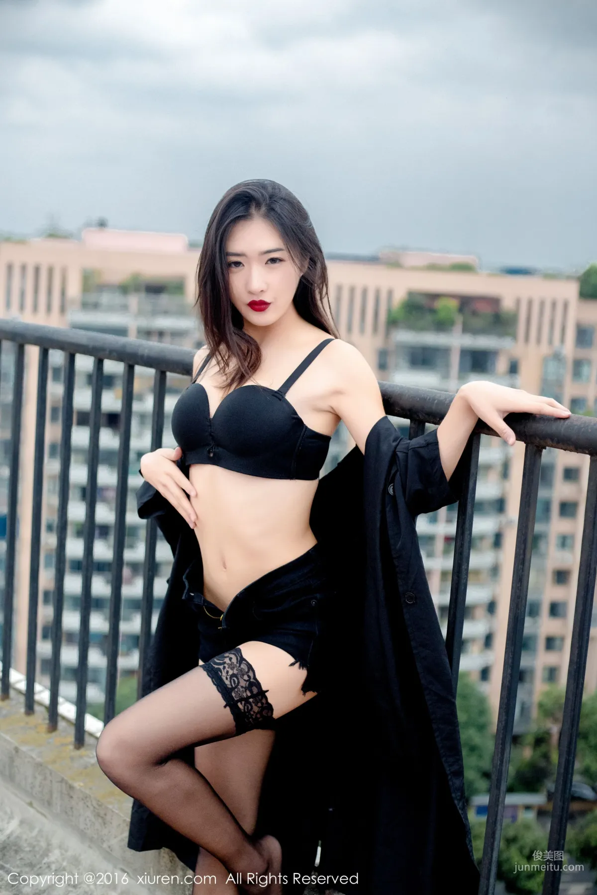 Zhou Yanlin LIN, Red Face and Vermilion Lips, Like a Green Lotus Rising from Water [XiuRen] No.624 Photo Set photo 20