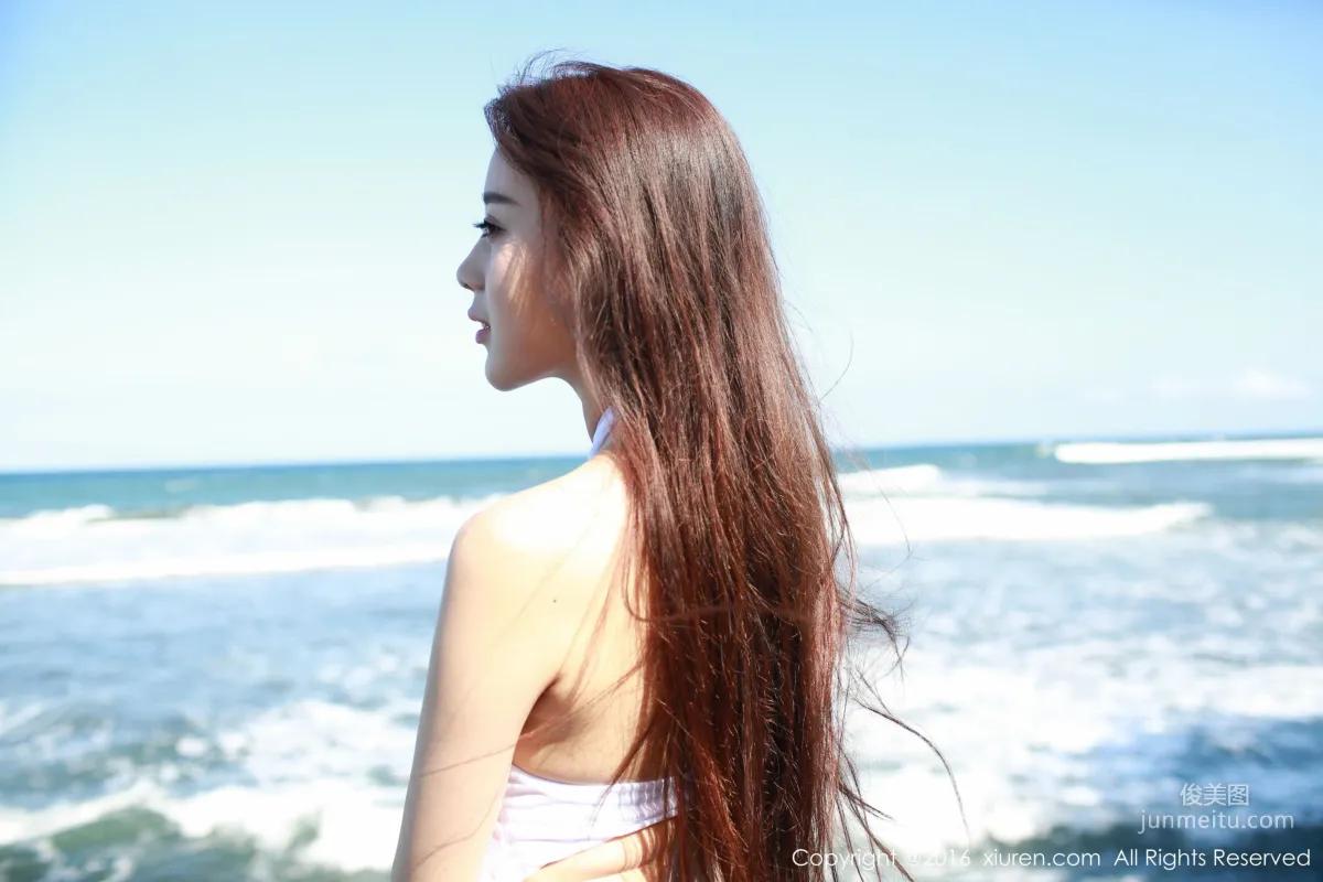 Zhao Xiaomi kitty, Sexy High-Cut V Bodysuit with Open Back, [XiuRen] No.540 Photo Set photo 47