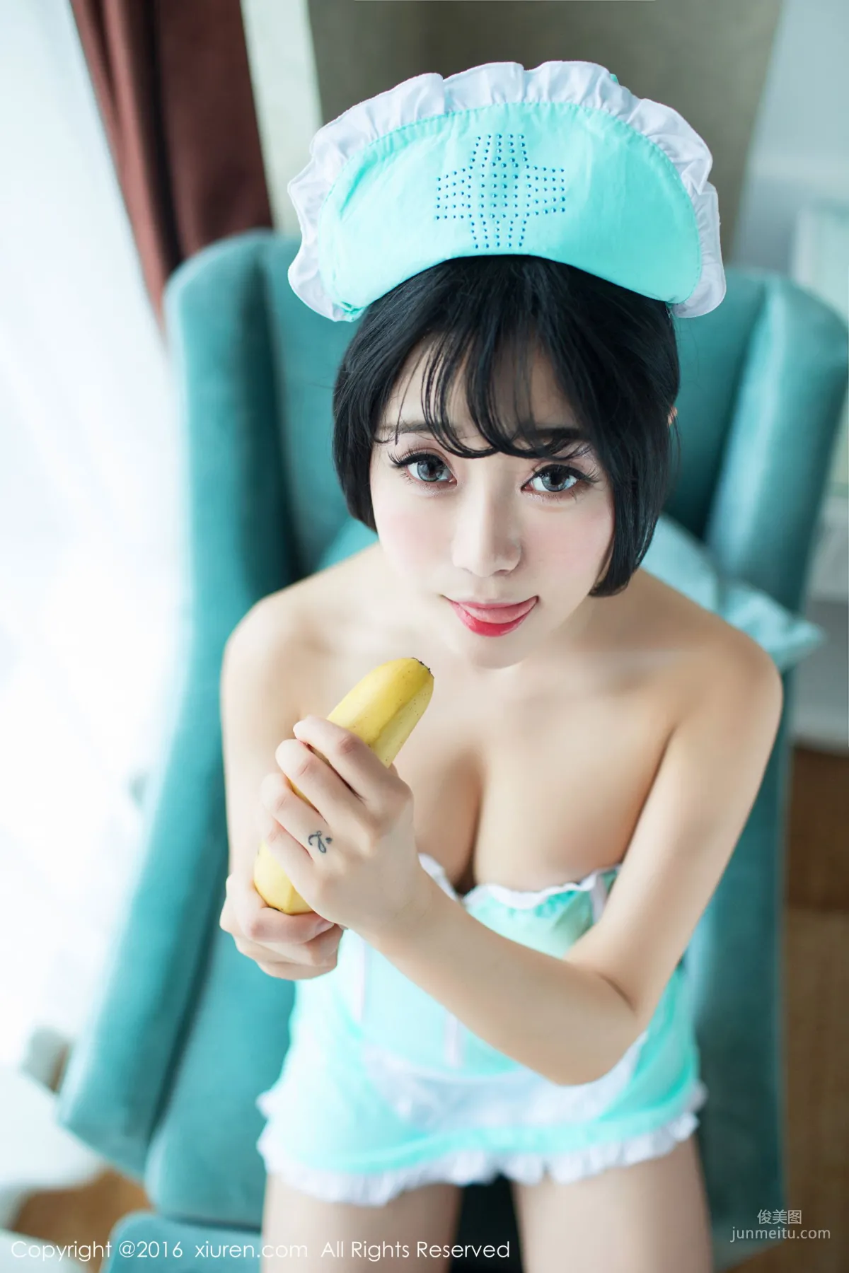 Dou Douliang Youlina Banana Little Nurse [XiuRen] No.550 Photo Set photo 6