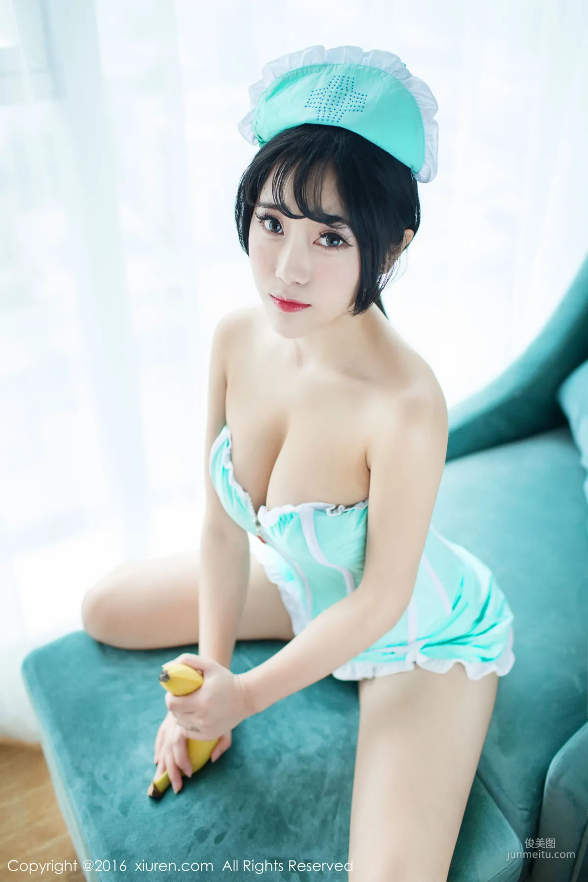 Dou Douliang Youlina Banana Little Nurse [XiuRen] No.550 Photo Set photo 9