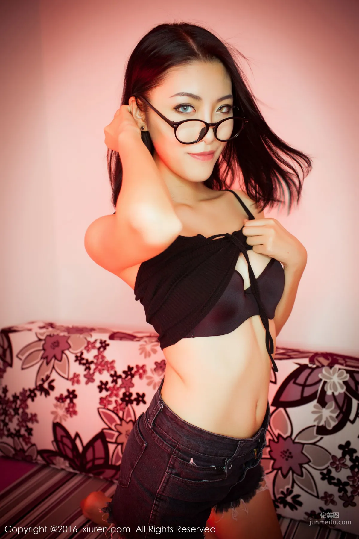 BOBO_xk (Li Qianyao), Hot Pants + Lingerie Series [XiuRen] No.617 Photo Set photo 26