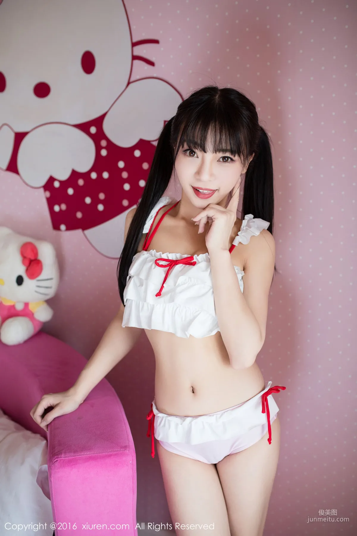 Mio Li Lisi Silk Pink First Love [XiuRen] No.552 Photo Set photo 17