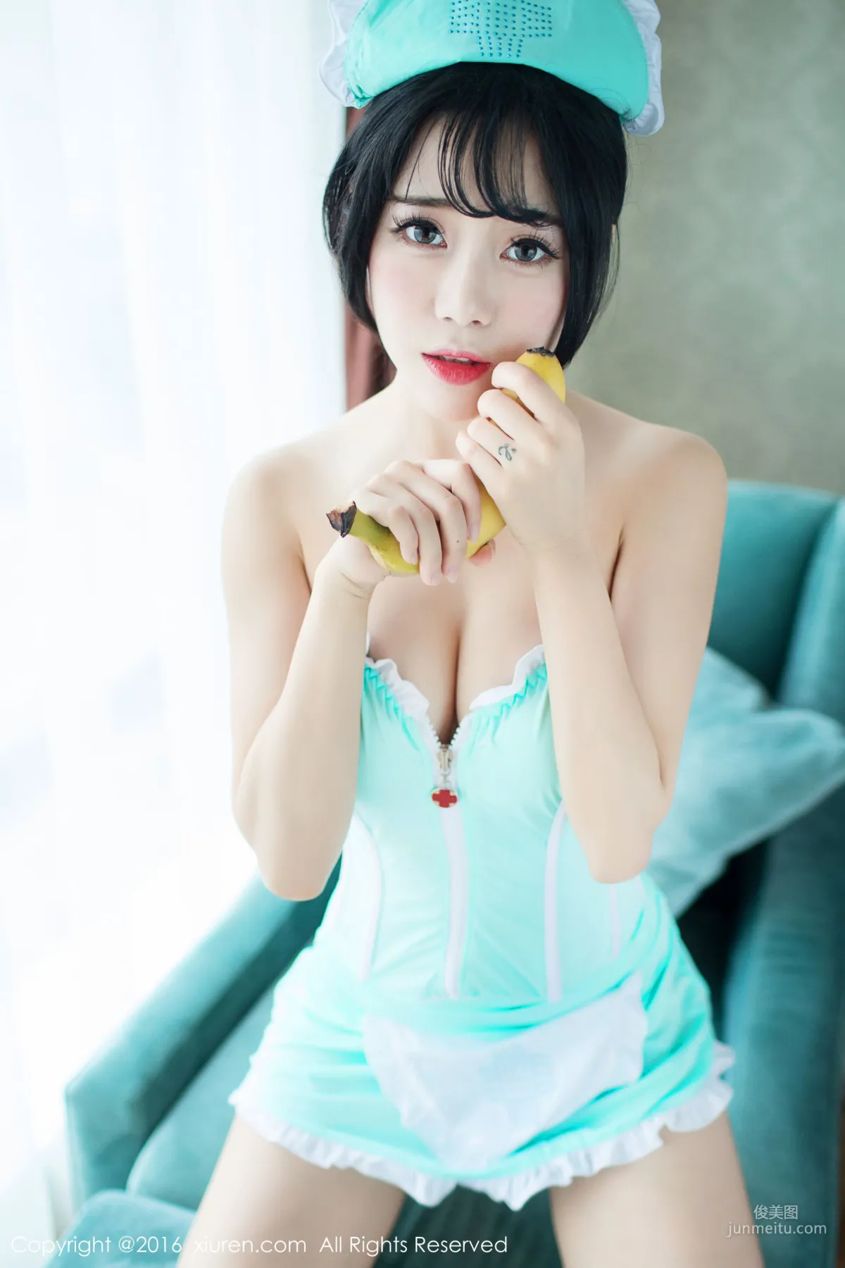Dou Douliang Youlina Banana Little Nurse [XiuRen] No.550 Photo Set photo 4