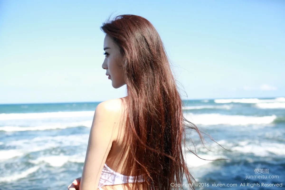 Zhao Xiaomi kitty, Sexy High-Cut V Bodysuit with Open Back, [XiuRen] No.540 Photo Set photo 45