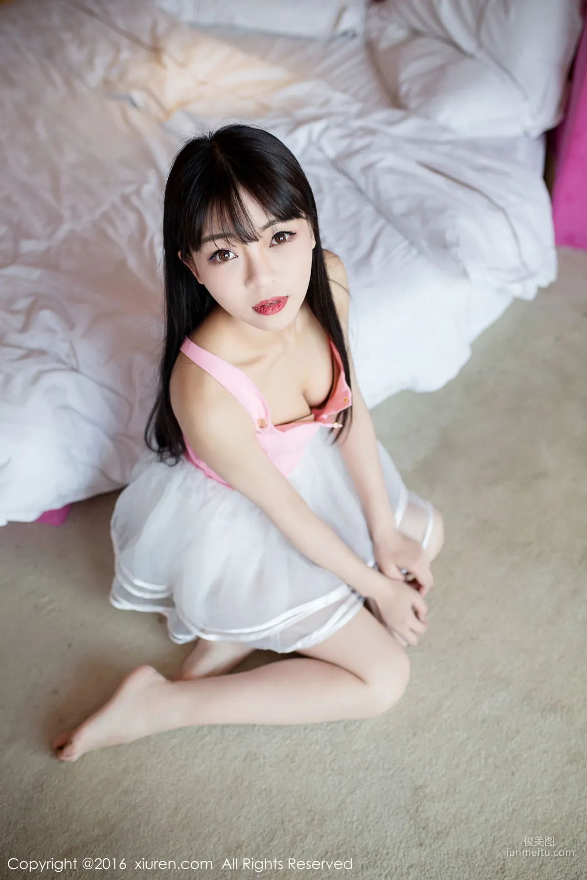 Mio Li Lisi Silk Pink First Love [XiuRen] No.552 Photo Set photo 46