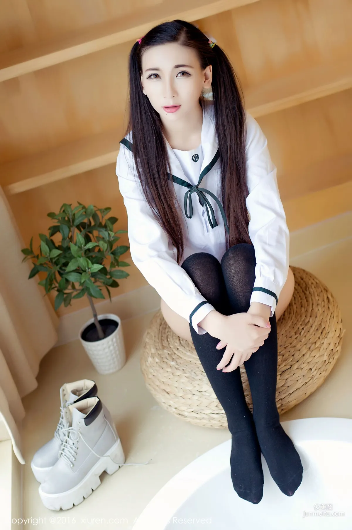 Zhao Ying, Extreme Temptation of a Big-Breasted Slim-Waisted Young Girl [XiuRen] No.603 Photo Set photo 7